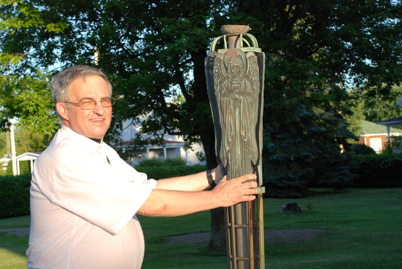 Les lampadaires de l’église de Marieville dérobés