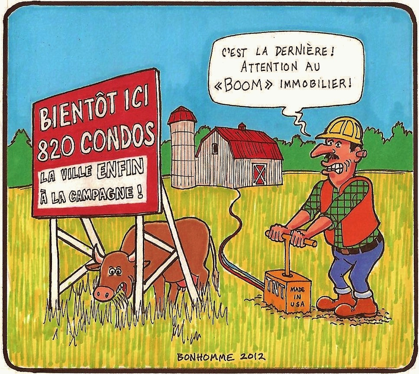 Le boom immobilier dans la région
