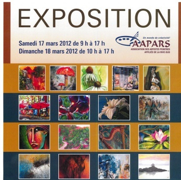 Cinq artistes de chez nous exposent