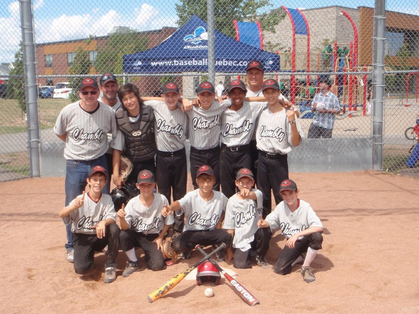 Chambly récolte les honneurs aux Championnats régionaux de baseball