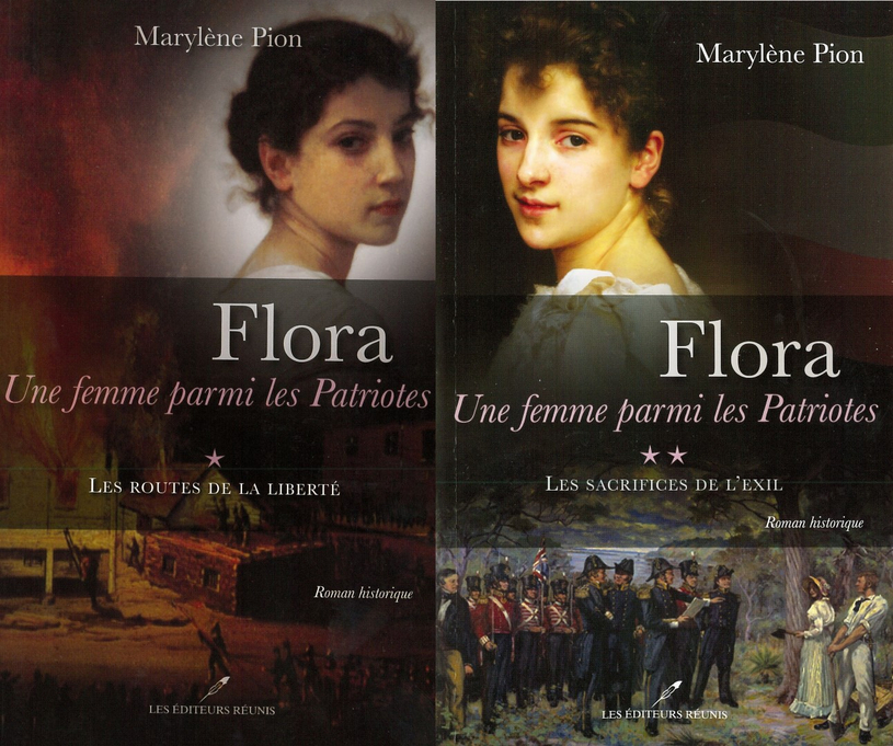 Gagnez les tomes 1 et 2 de  Flora, une femme parmi les Patriotes