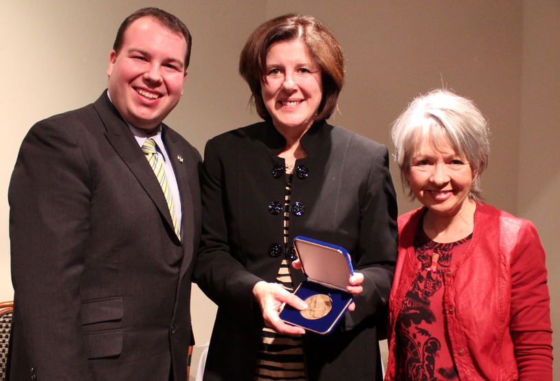 La médaille de l'Assemblée nationale remise à Claude Boivin