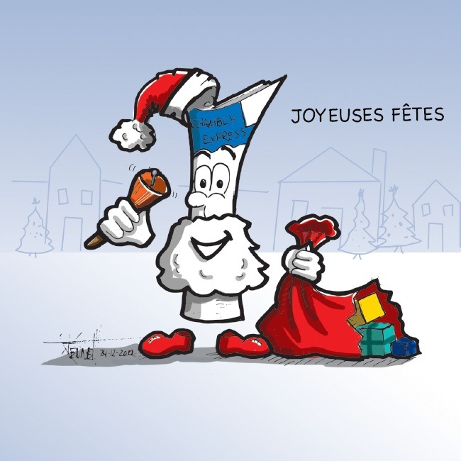 Joyeuses Fêtes à tous nos lecteurs !