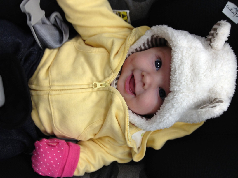 Alicia Denommée, 2 mois, Richelieu