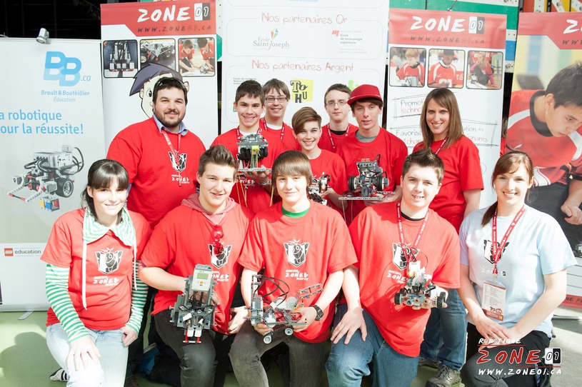 Des élèves d’ici se démarquent lors de la finale provinciale de robotique