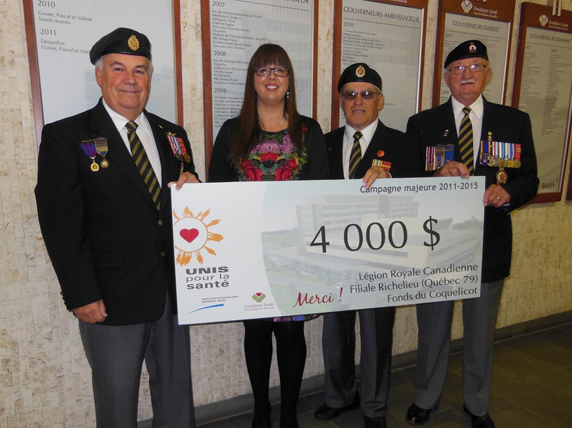 Don généreux pour la Fondation Santé