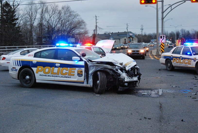 Deux accidents de la route à Carignan et Chambly