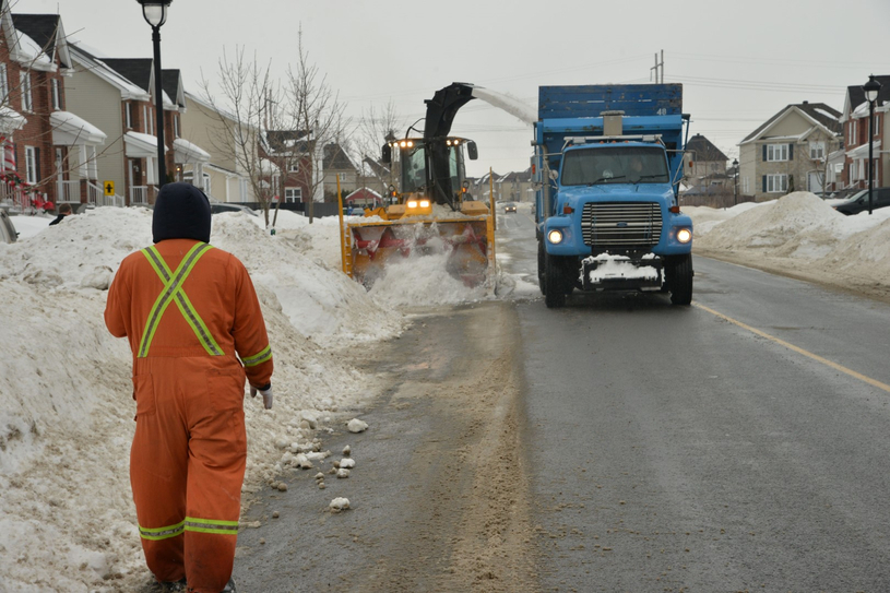 À chacun son banc de neige