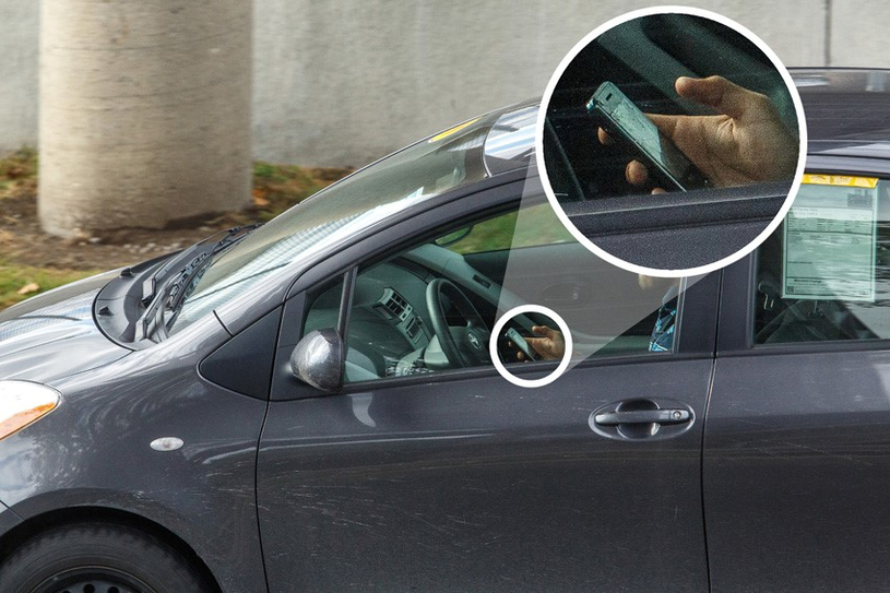 Grande opération policière contre le cellulaire au volant