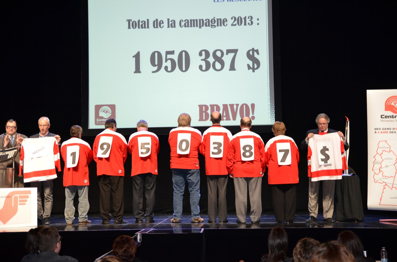 1,95 M $ pour Centraide Richelieu-Yamaska