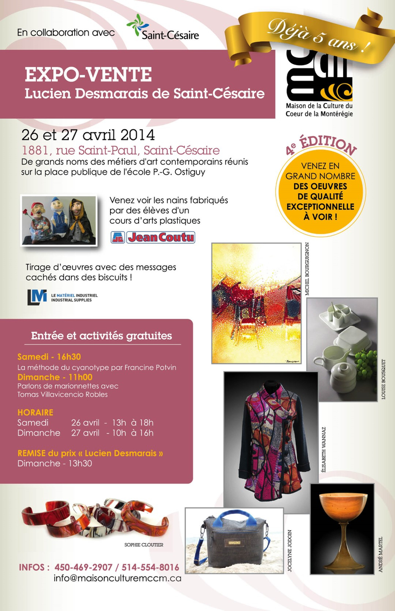 Saint-Césaire célèbre l'Art