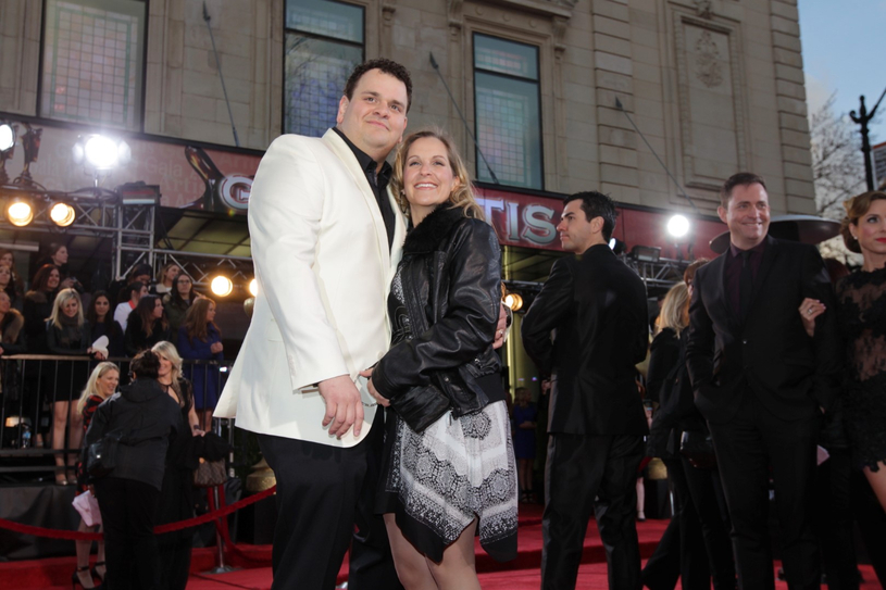 Philippe Laprise s'amuse au gala Artis