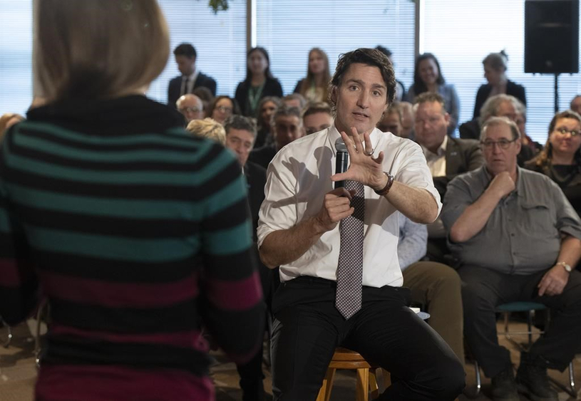 Justin Trudeau promet une aide rapide, mais ponctuelle aux producteurs agricoles