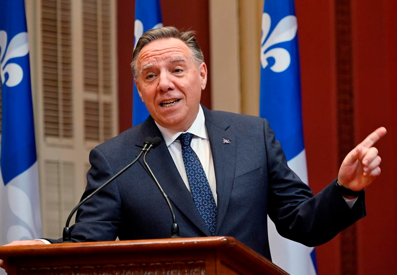 Legault exhorte Trudeau à freiner l'afflux de demandeurs d'asile