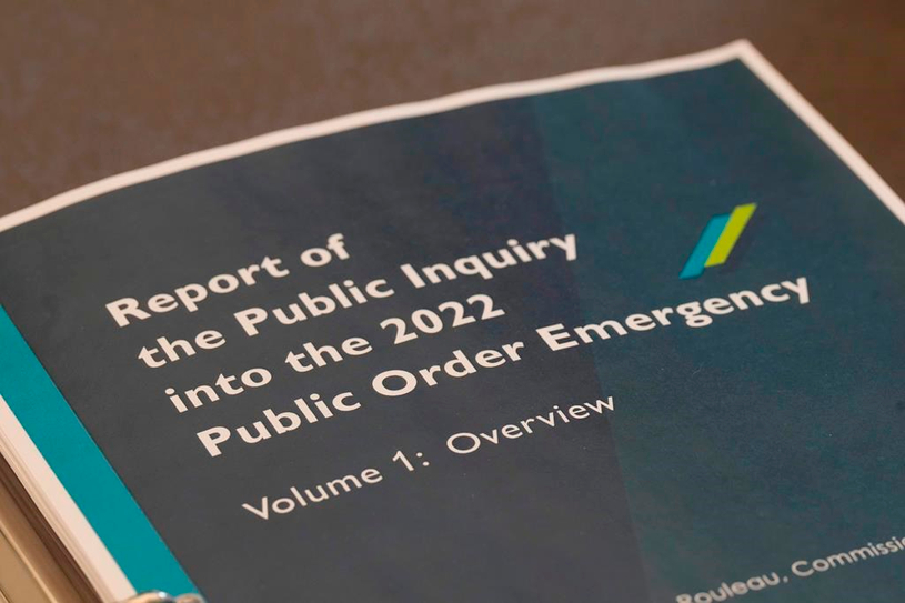 Ottawa veut consulter avant de mettre à jour la Loi sur les mesures d'urgence