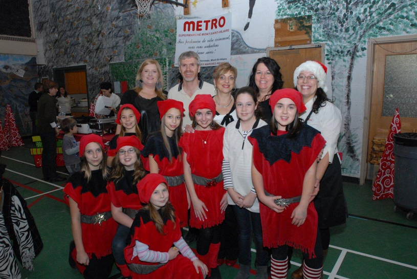 Un déjeuner du père Noël réussi