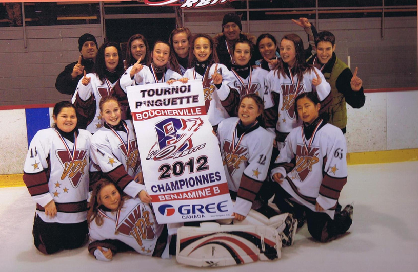 Ringuette : les benjamines B gagnent à Boucherville