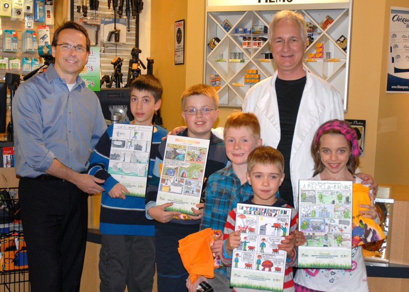 Les gagnants du concours de bande dessinée sont connus