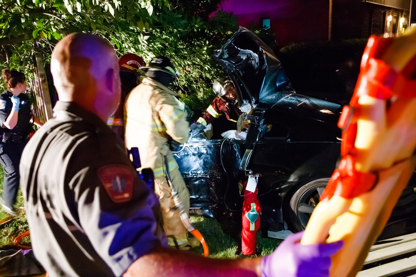 Accident avec blessé grave à Saint-Basile-le-Grand