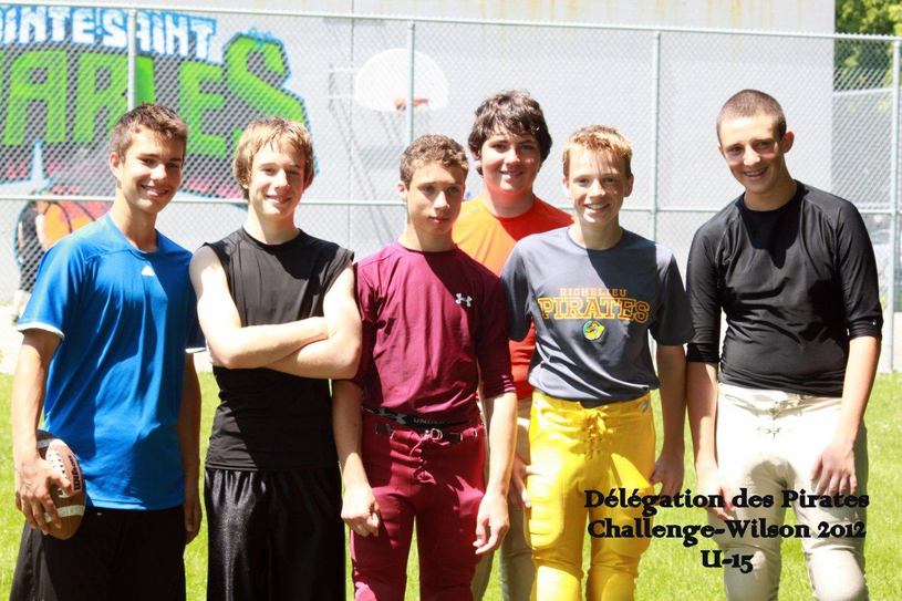 Les Pirates du Richelieu au Challenge Wilson
