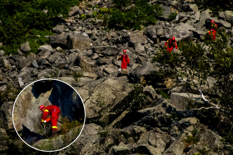 Les pompiers interviennent sur le mont Saint-Hilaire