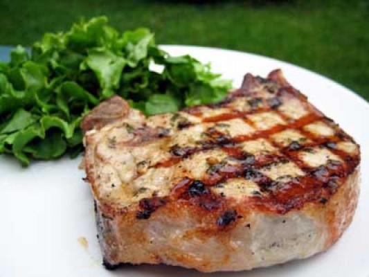 Côtelettes de porc à la sauge - Semaine du 7 octobre 2012