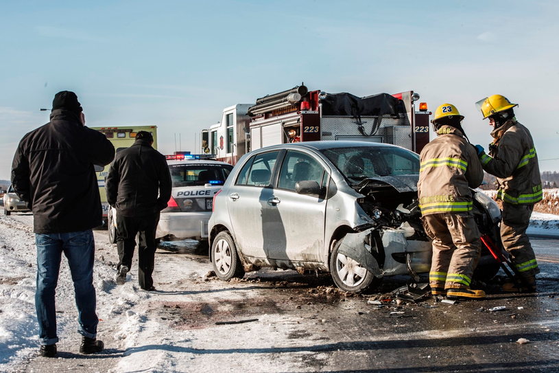 Accident avec blessée à Beloeil