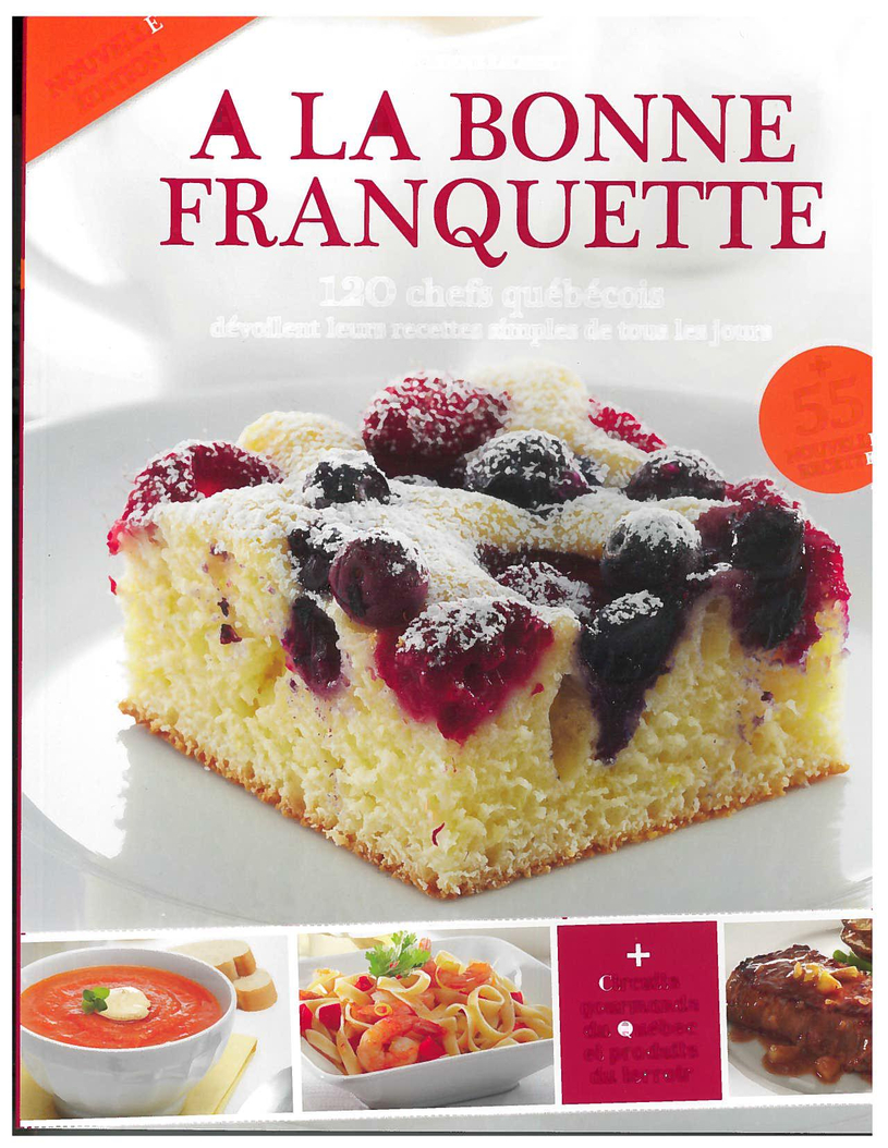 Un livre de recettes bien de chez nous !