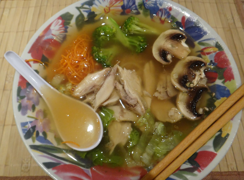Soupe-repas asiatique - Semaine du 24 mars 2013