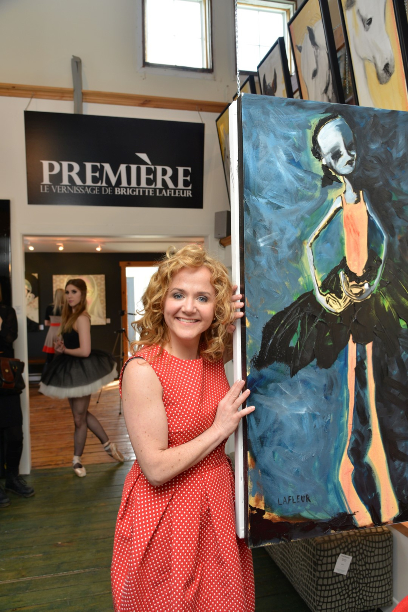 Un vernissage de première !