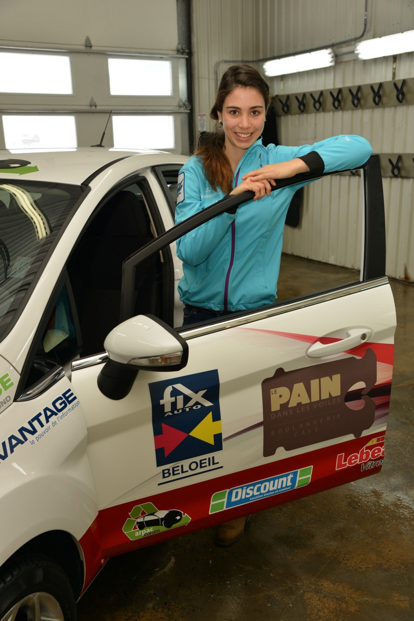 Une voiture en commandite pour Delphine Duvernay-Tardif