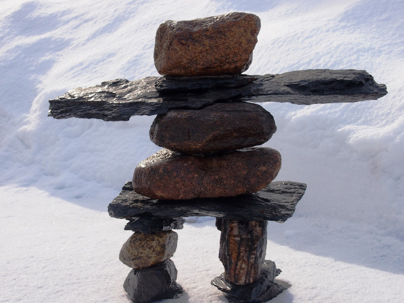 À la découverte du passé inuit et des inukshuk