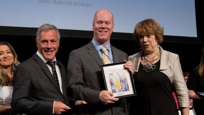 Pascal Thibault honoré par l’Association québécoise de pédagogie collégiale