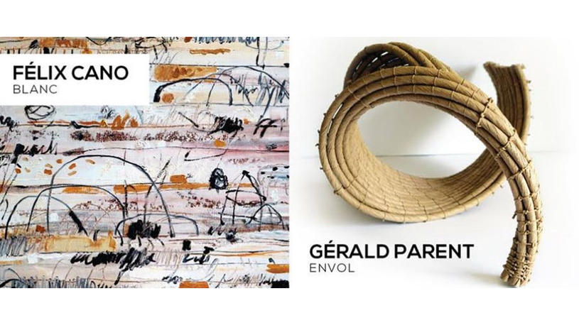 Félix Cano et Gérald Parent en duo chez à la galerie d’art[o]