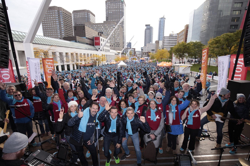 Plus de 75000 personnes à la marche du Grand Défi Pierre Lavoie