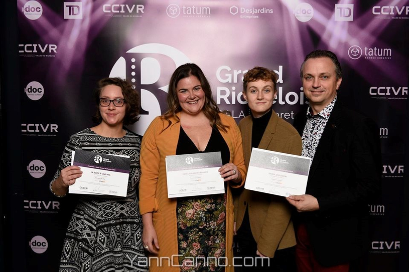 Les entreprises finalistes pour le Grand gala richelois ont été dévoilés