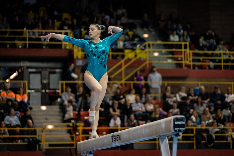 Gymnastique: Sophie Marois décroche l'argent au saut