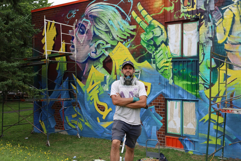 Une première murale à Chambly, un projet rassembleur