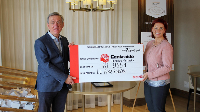 Somme record pour la 11e édition de La fine tablée Centraide