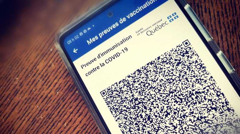 Le passeport vaccinal est officiellement en vigueur