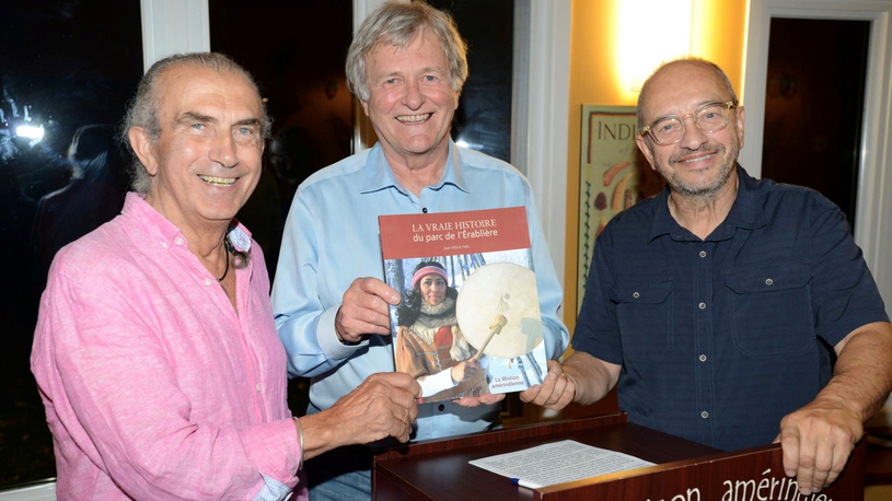 Lancement de l'ouvrage « La vraie histoire du parc de l'Érablière » de l'historien et muséologue Jean-Marie Fallu