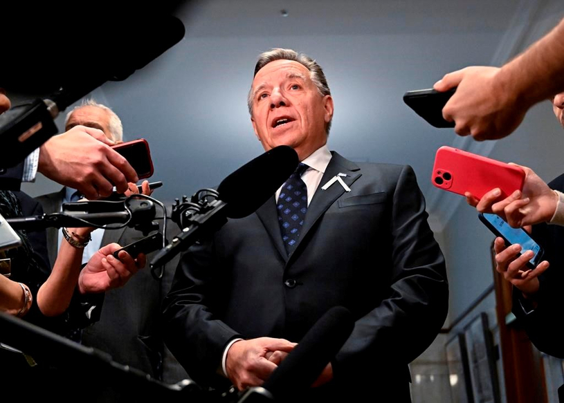Discours inaugural: Legault veut s'attaquer au déclin du français
