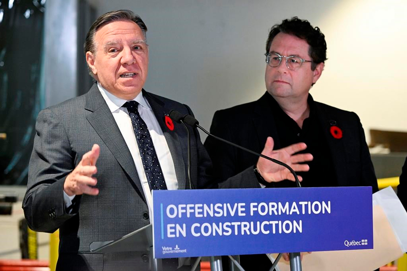 La nouvelle offre faite aux syndicats est raisonnable, martèle François Legault