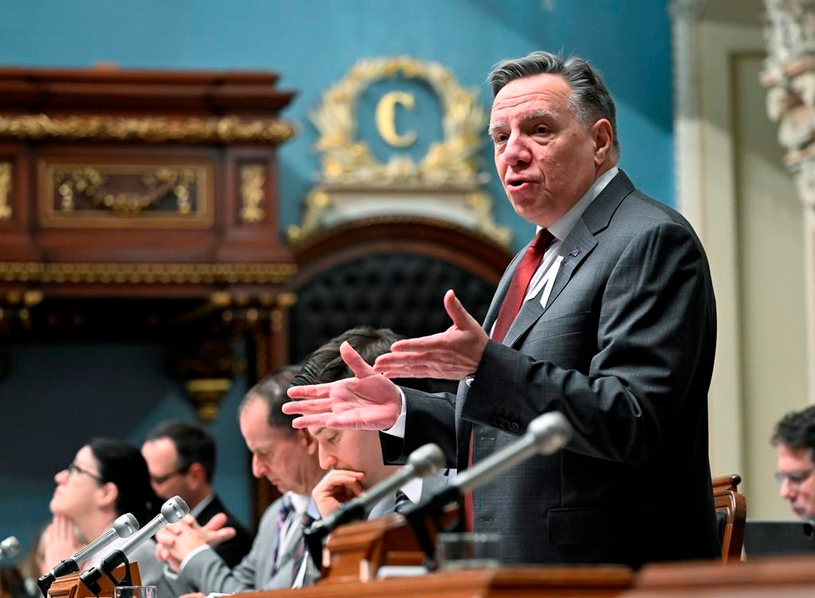 François Legault demande aux enseignants de penser aux enfants et d'arrêter la grève