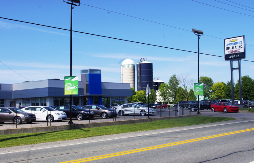 Tentative de vol chez Auger Automobiles