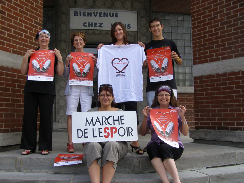 Marchez pour quelqu’un qui vous tient à cœur