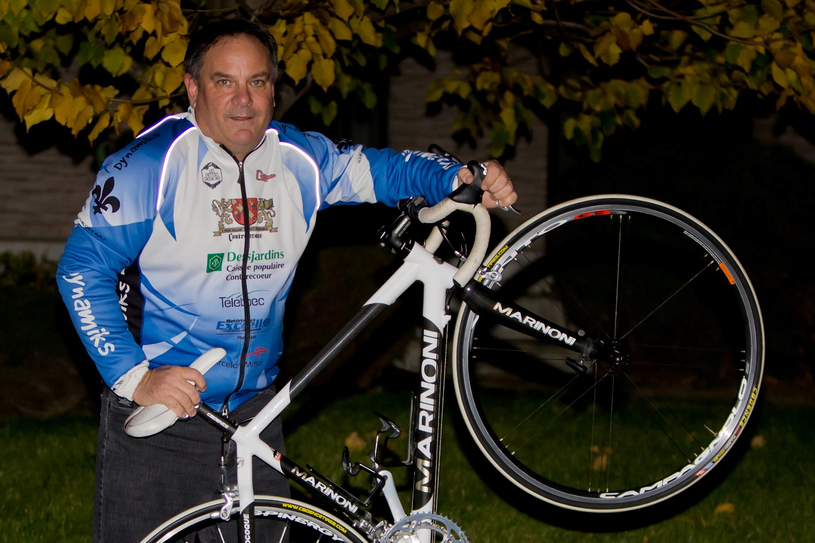 Alain Levasseur sera intronisé au Temple de la renommée du cyclisme québécois
