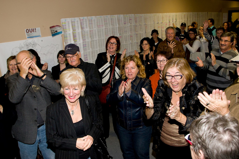 Une victoire au-delà des attentes pour le comité du oui