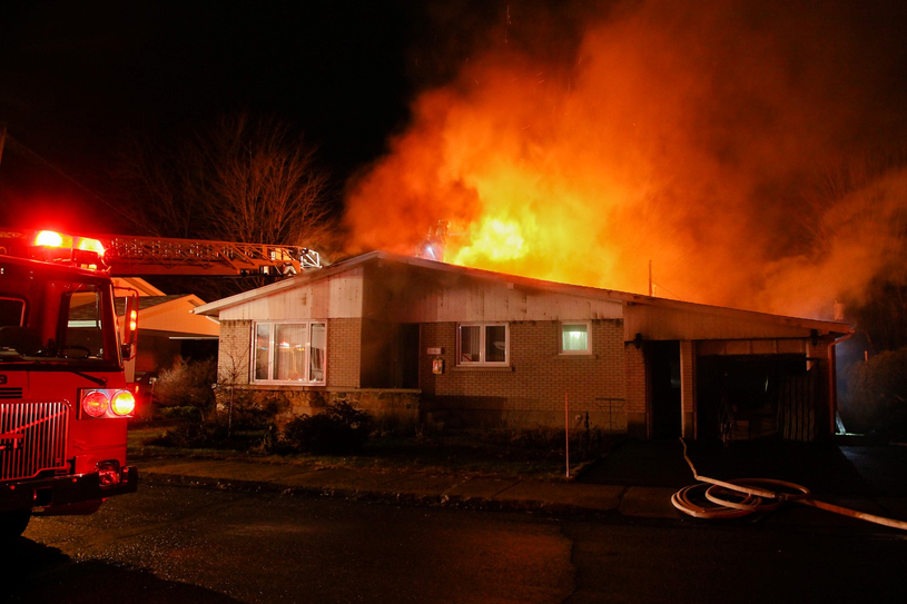 Incendie dans un bungalow à Sorel-Tracy