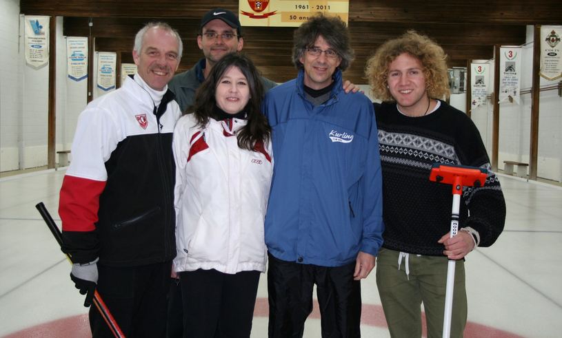 Du curling pour les enfants malades
